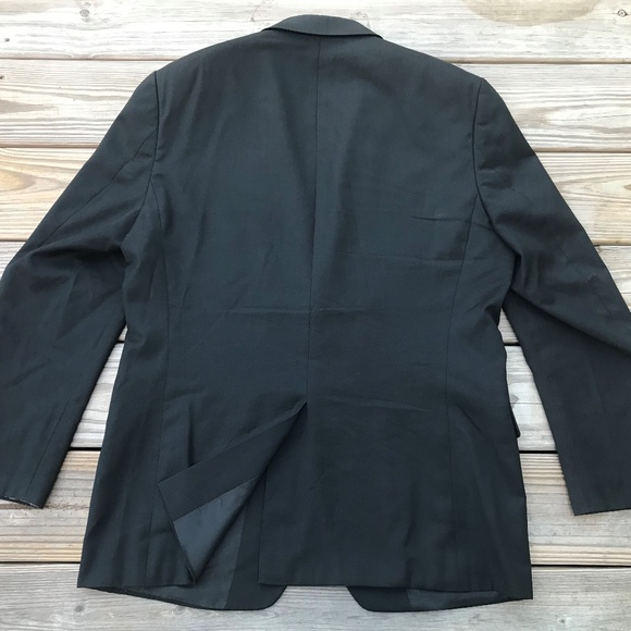 Michael Kors Men Blazer Black Sport Coat Jacket - Picture 4 of 8